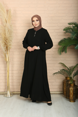 Mevlana Ferace - Krep Kumaş Ferace