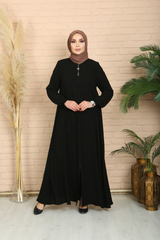 Mevlana Ferace - Krep Kumaş Ferace